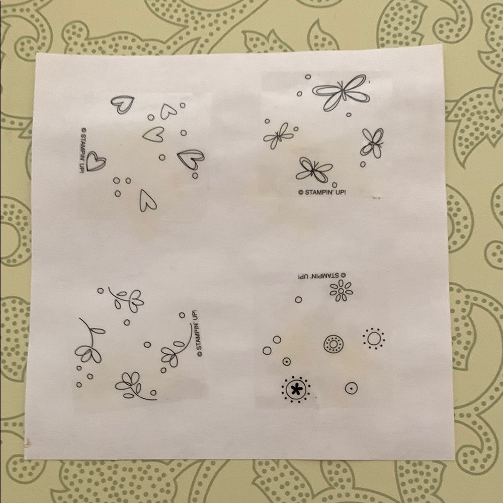 Stampin' Up! Decorative Stamps